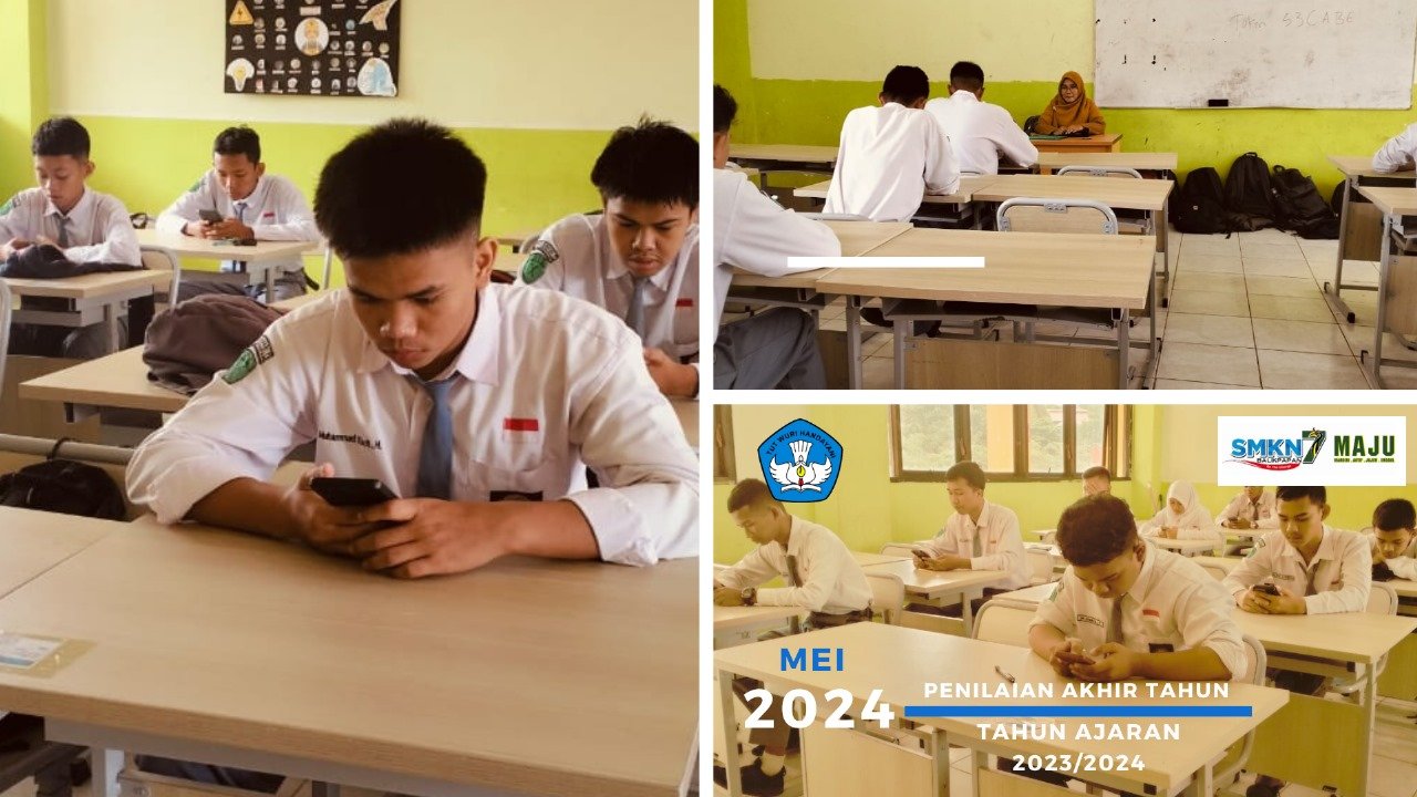 Di hari senin tanggal 27 Mei 2024 SMK Negeri 7 Balikpapan mengadakan PAT untuk yang pertama kali dari angkatan yang pertama.