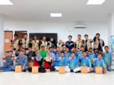 SMKN 7 Balikpapan Bersama Mahasiswa KKN UNIBA Tanam Mangrove dan Tingkatkan Kepedulian Lingkungan